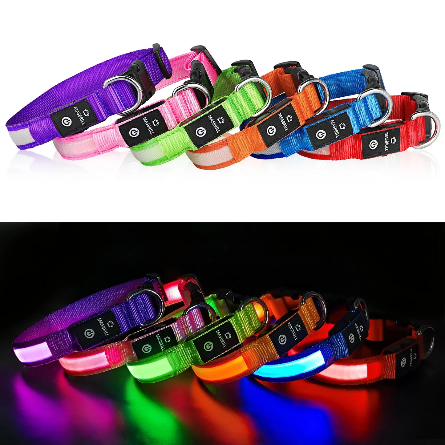 Luminous Waterproof Dog Collar