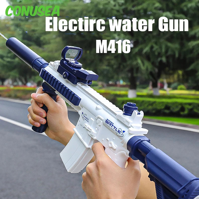 Electric Water Gun Pistol For Summer Beach Fun