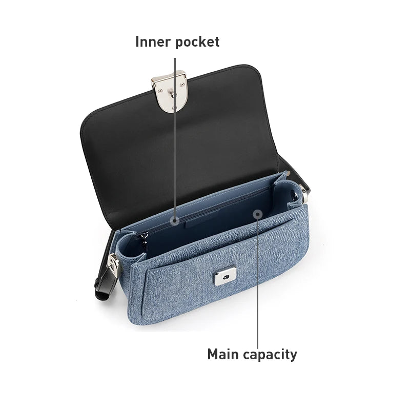 Leather Crossbody Fashion Bag