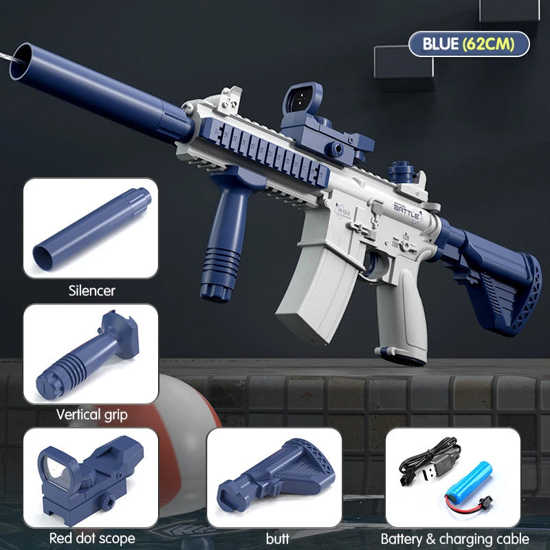 Electric Water Gun Pistol For Summer Beach Fun