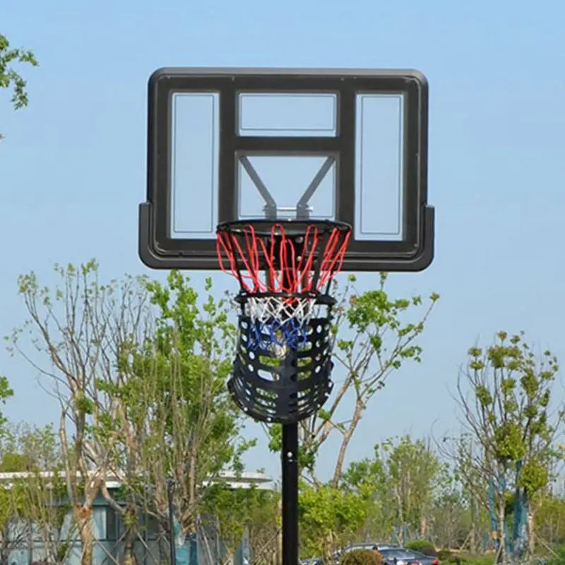 Sturdy Ball Return Hoop Attachment System