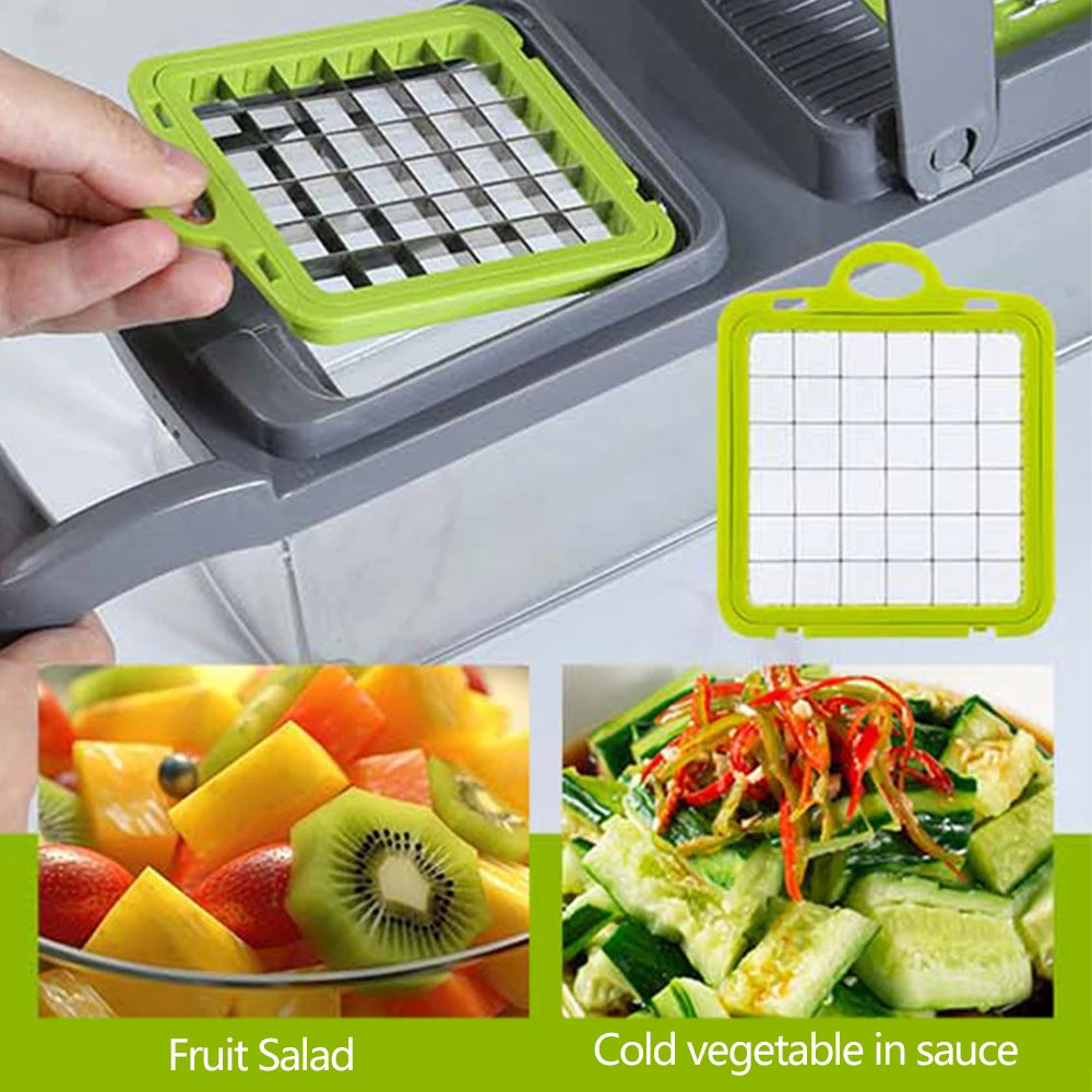 Multifunctional Vegetable - Fruit Slicer, Potato Peeler, Carrot Grater