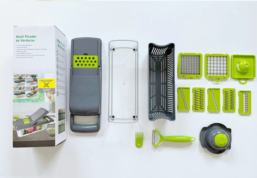 Multifunctional Vegetable - Fruit Slicer, Potato Peeler, Carrot Grater