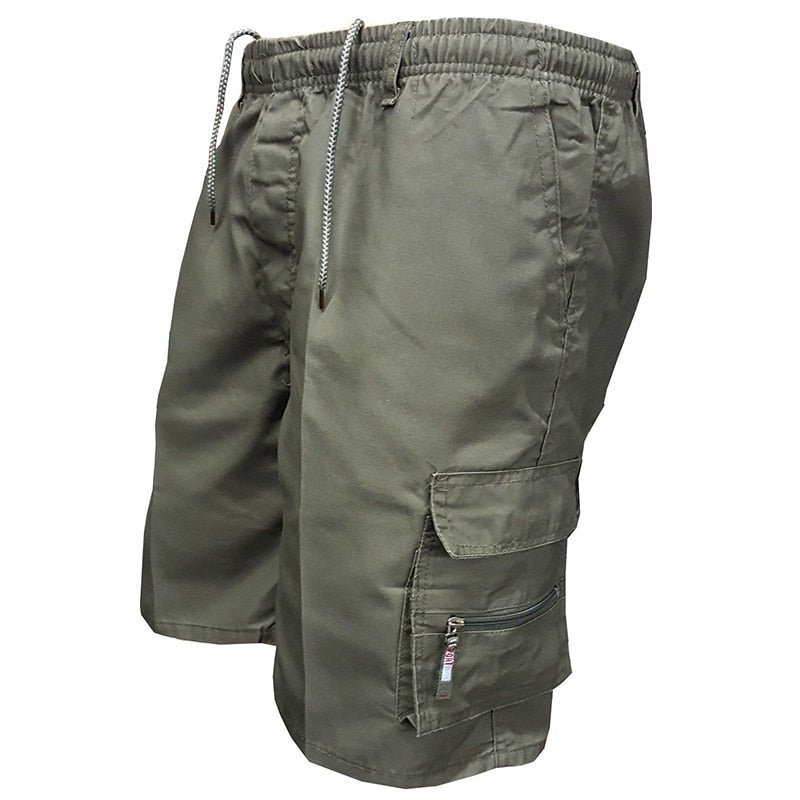 Men's Military Cargo Shorts, Casual Big Pocket Cargo