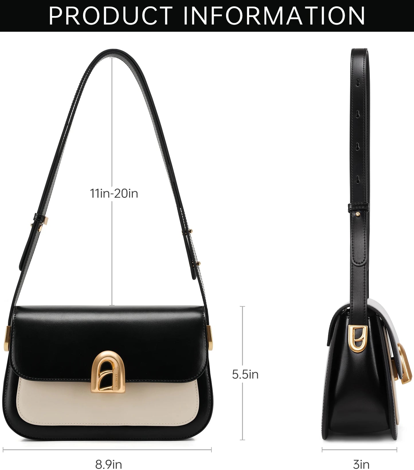Leather Crossbody Fashion Bag