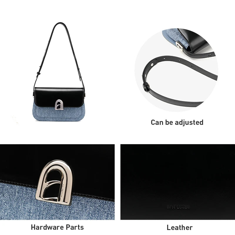 Leather Crossbody Fashion Bag