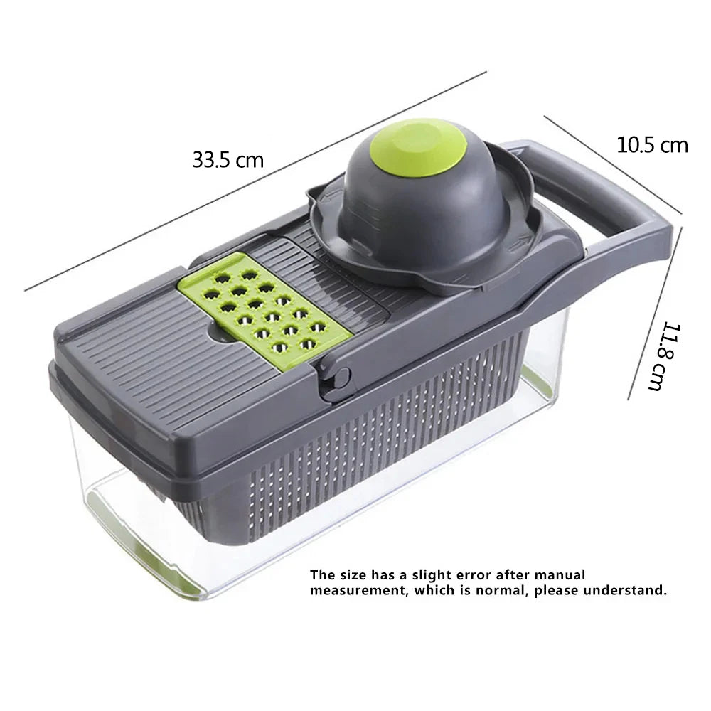 Multifunctional Vegetable - Fruit Slicer, Potato Peeler, Carrot Grater