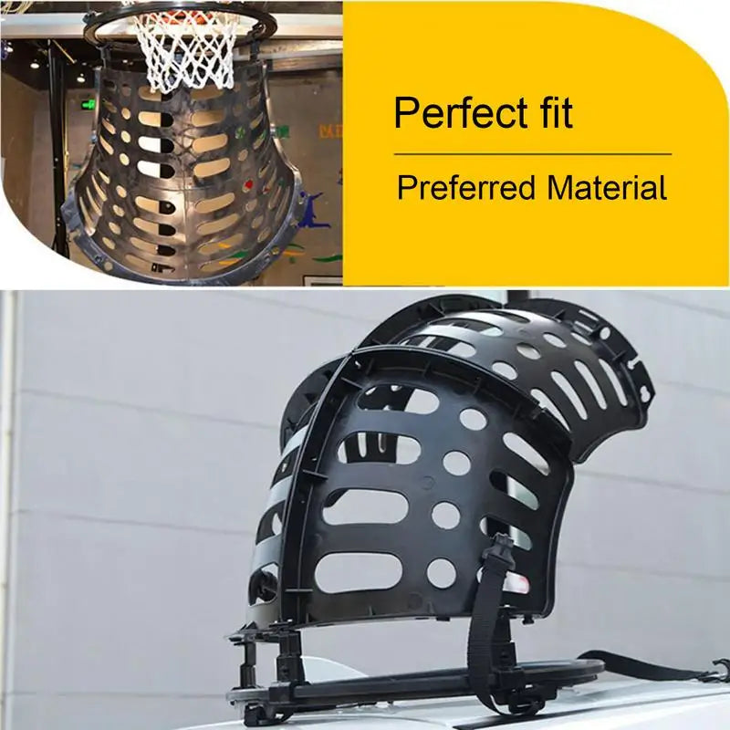 Sturdy Ball Return Hoop Attachment System