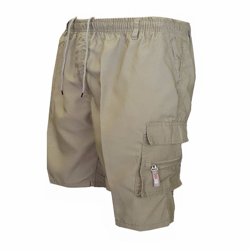 Men's Military Cargo Shorts, Casual Big Pocket Cargo