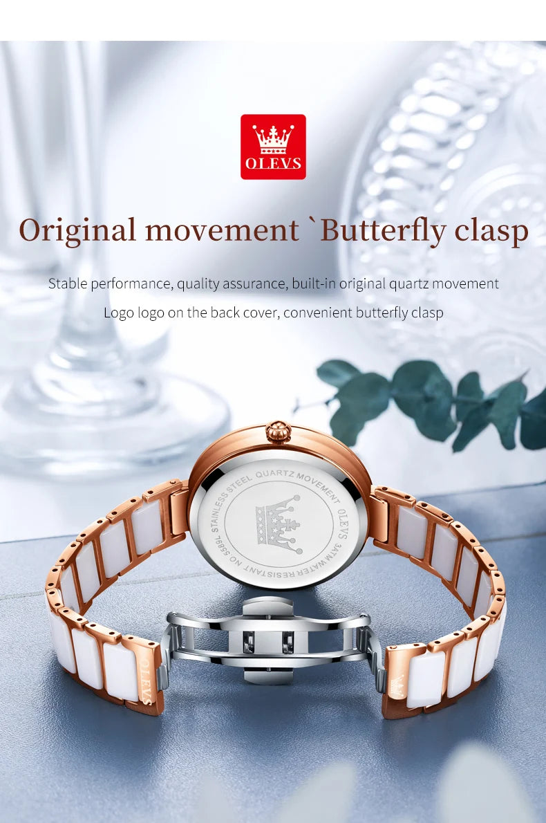 Original Watch, Ceramic Stainless steel Strap