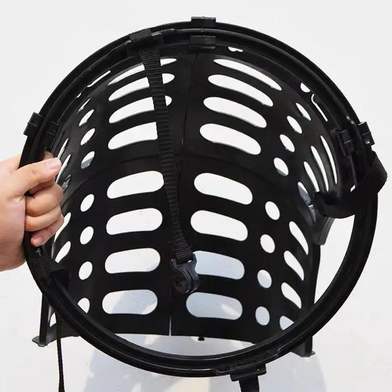 Sturdy Ball Return Hoop Attachment System