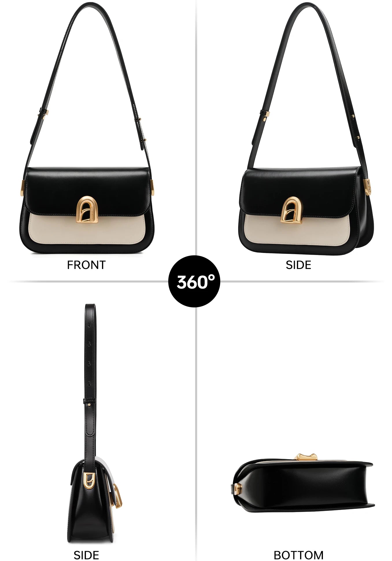 Leather Crossbody Fashion Bag