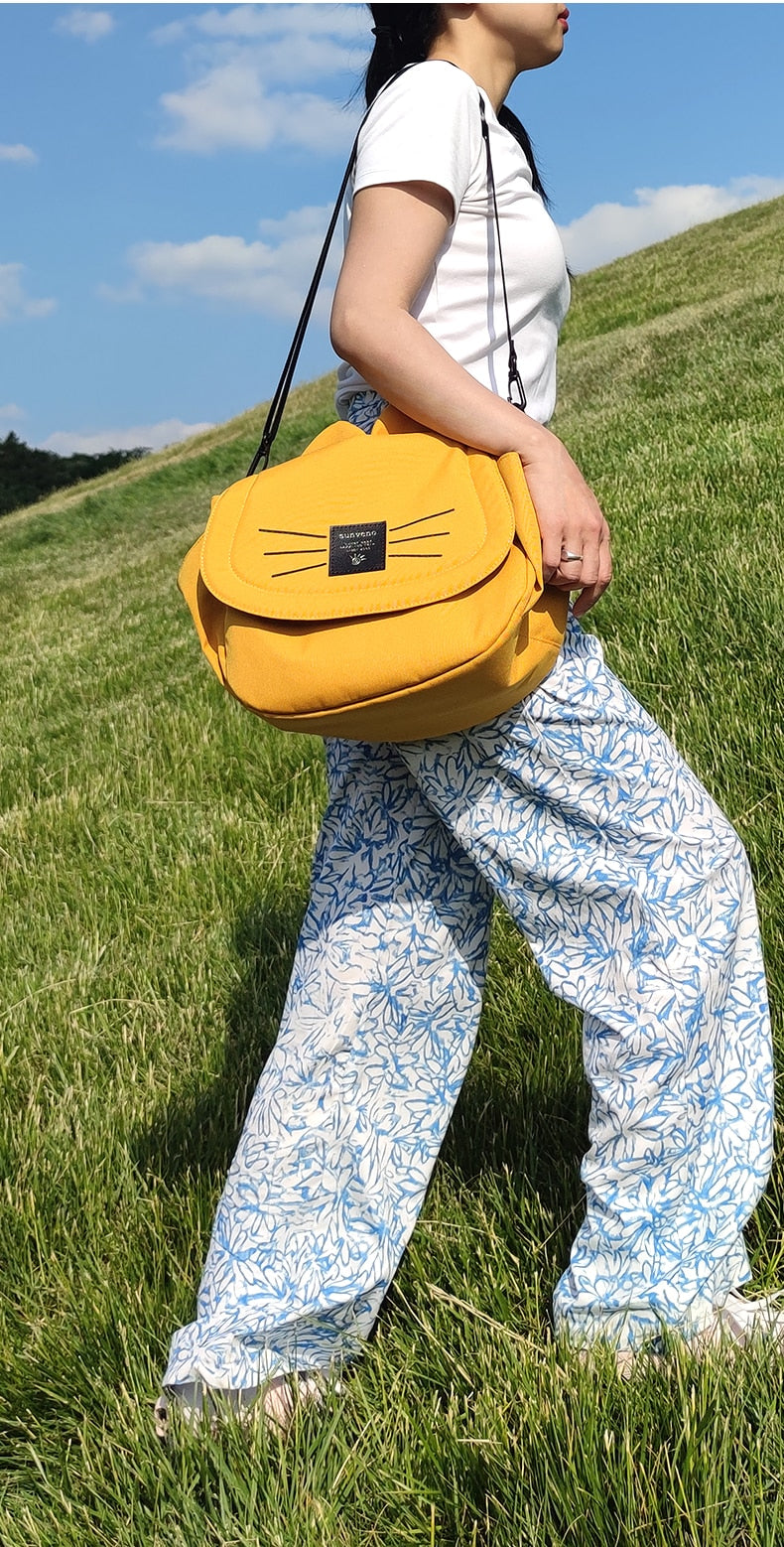 Cat Diaper Bag Large Capacity Universal Stroller Organizer