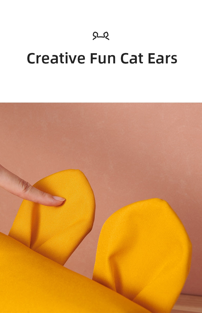 Cat Diaper Bag Large Capacity Universal Stroller Organizer