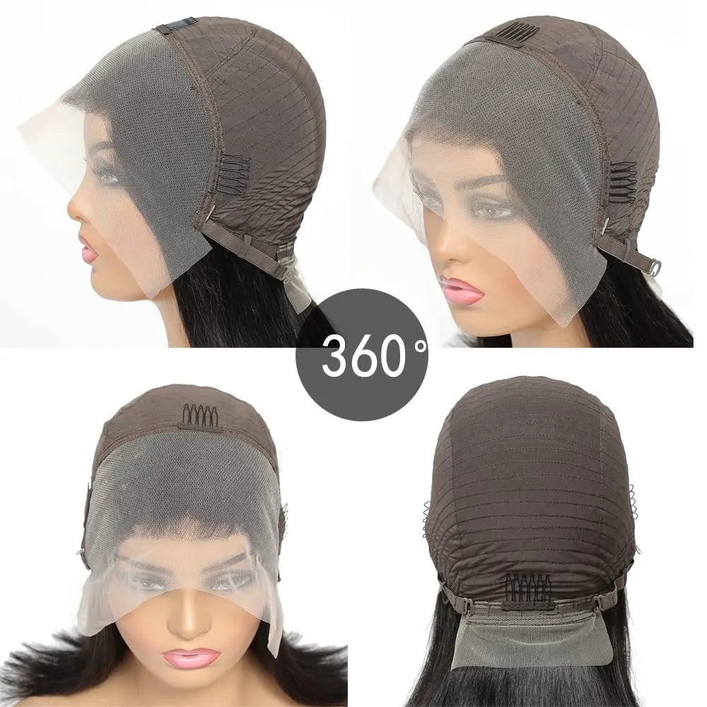 Short Bob Lace Frontal Human Hair Wigs