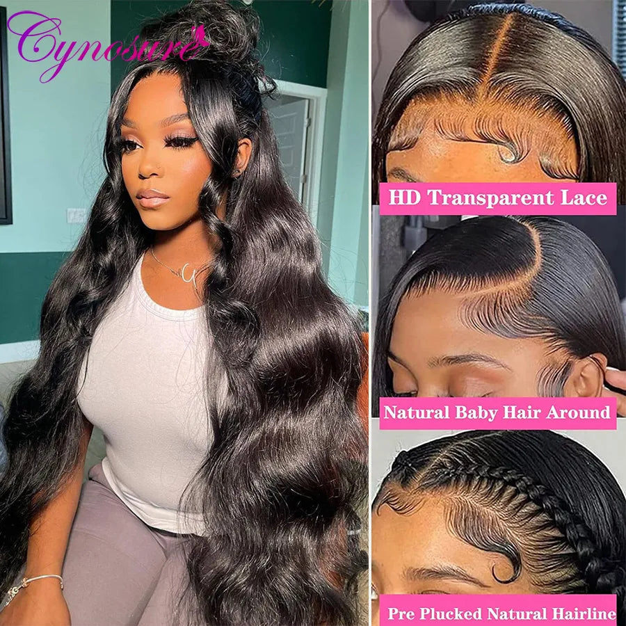 Cynosure 13x6 HD Lace Frontal Preplucked Glueless Wig
