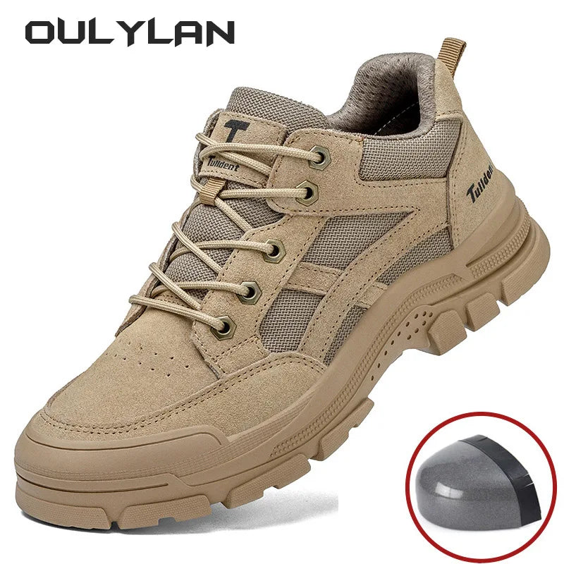 Shoes With Steel Toe Cap Light Puncture-Proof Sneaker