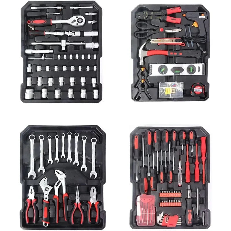 799pcs Aluminum Household Hand Tools With Trolley Case