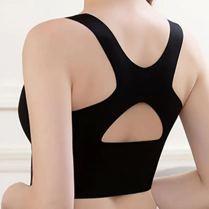 Elastic Band Breathable Wire-free Workout/Sports Bras