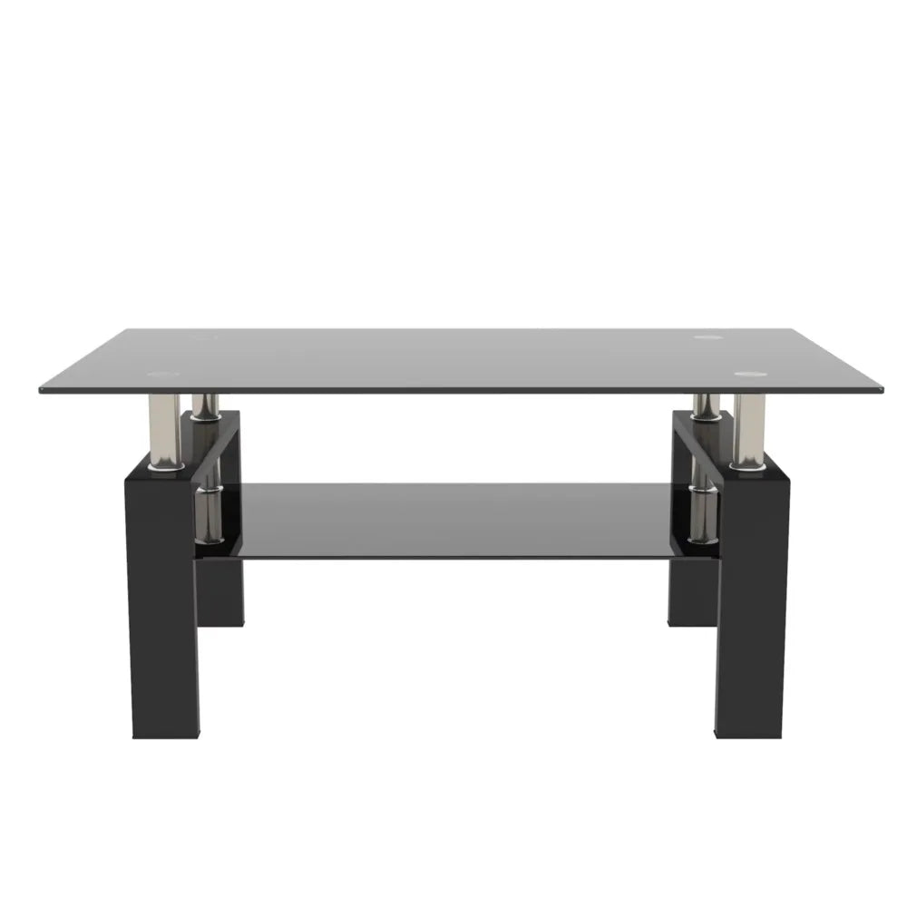 Rectangle Tempered Glass Coffee/End Table