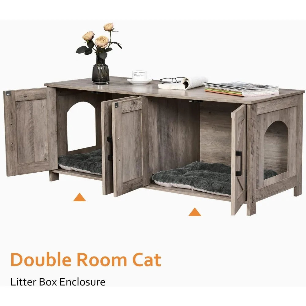 Wooden Kennel for Cats