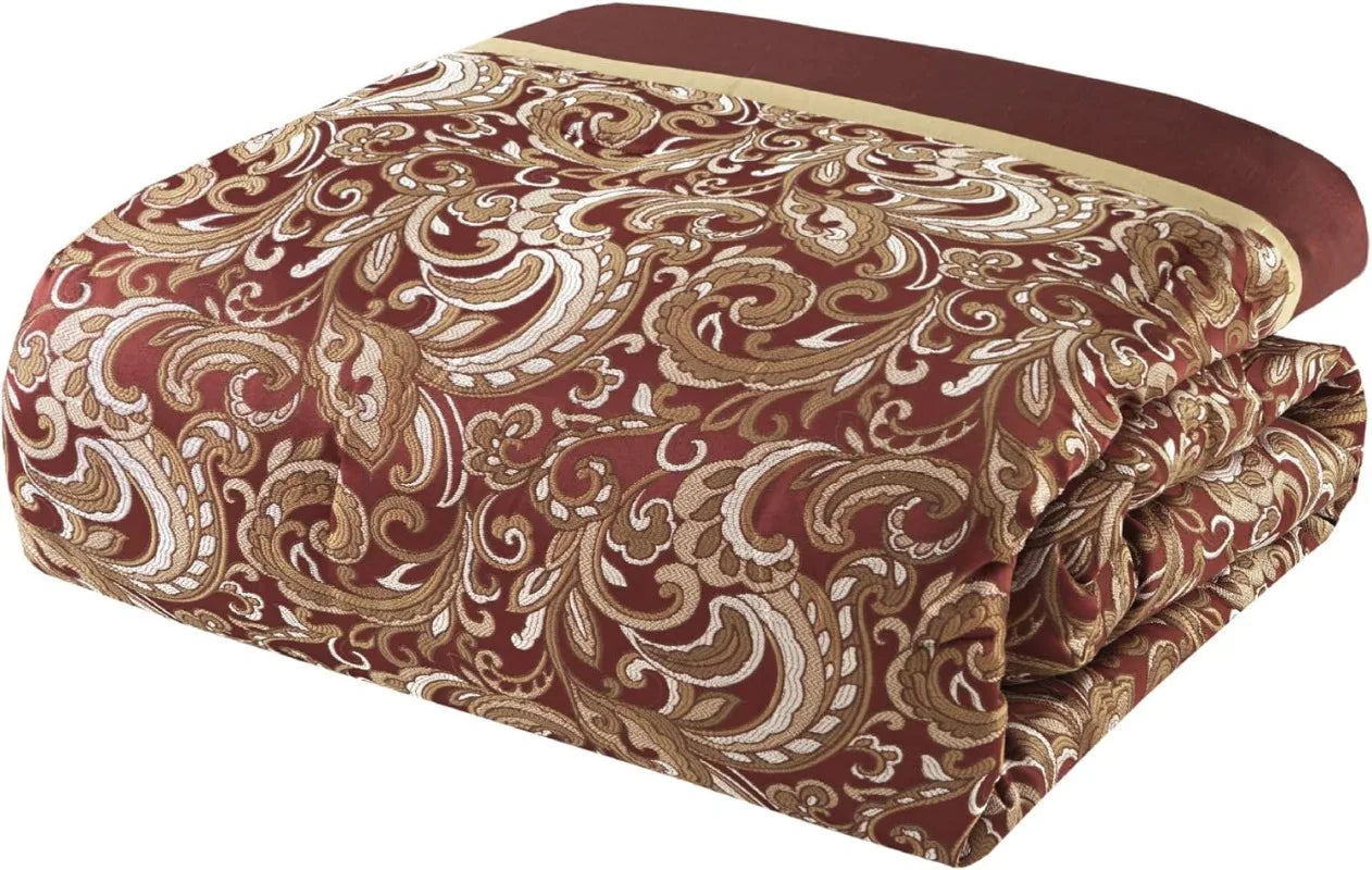 24-Piece Room-in-a-Bag Comforter Set With Matching Curtains