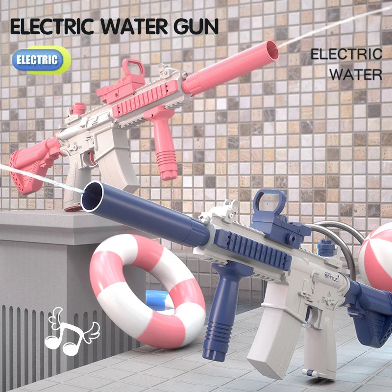 Electric Water Gun Pistol For Summer Beach Fun