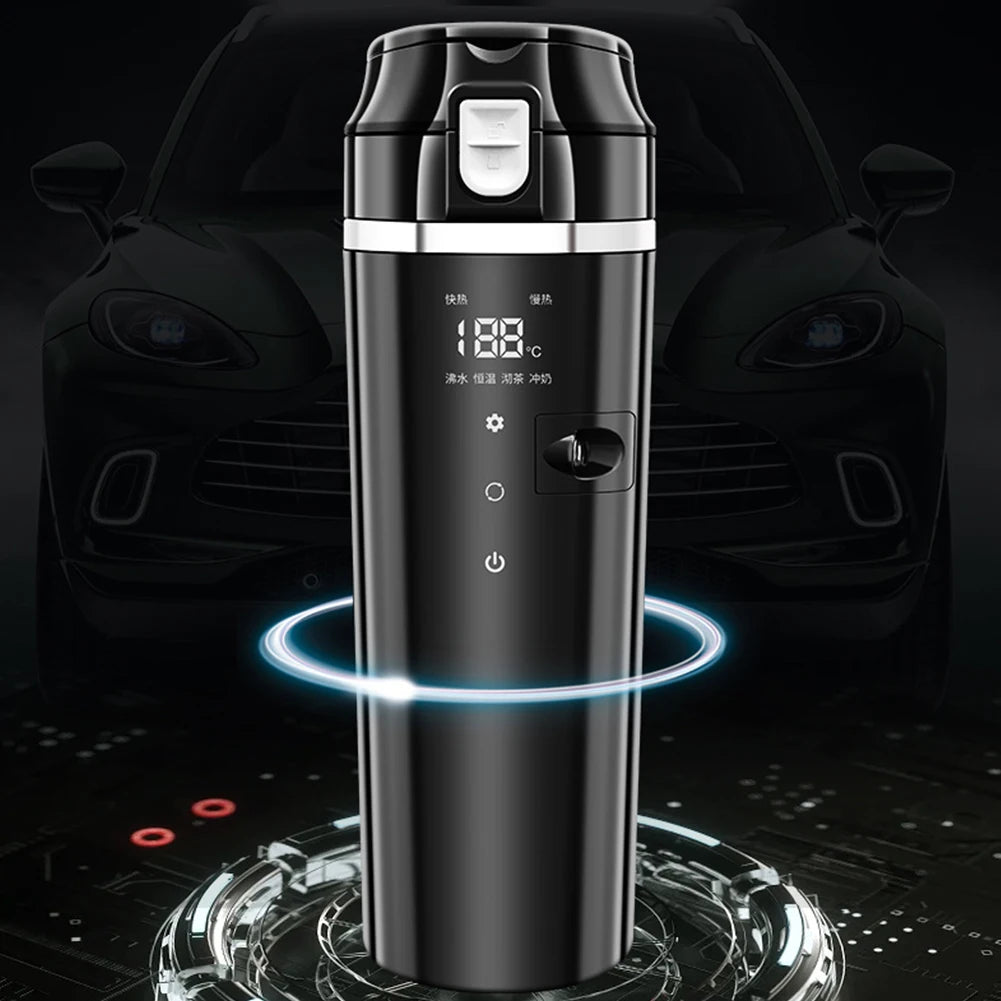 Electric Kettle Car Heating Cup With Temperature Control