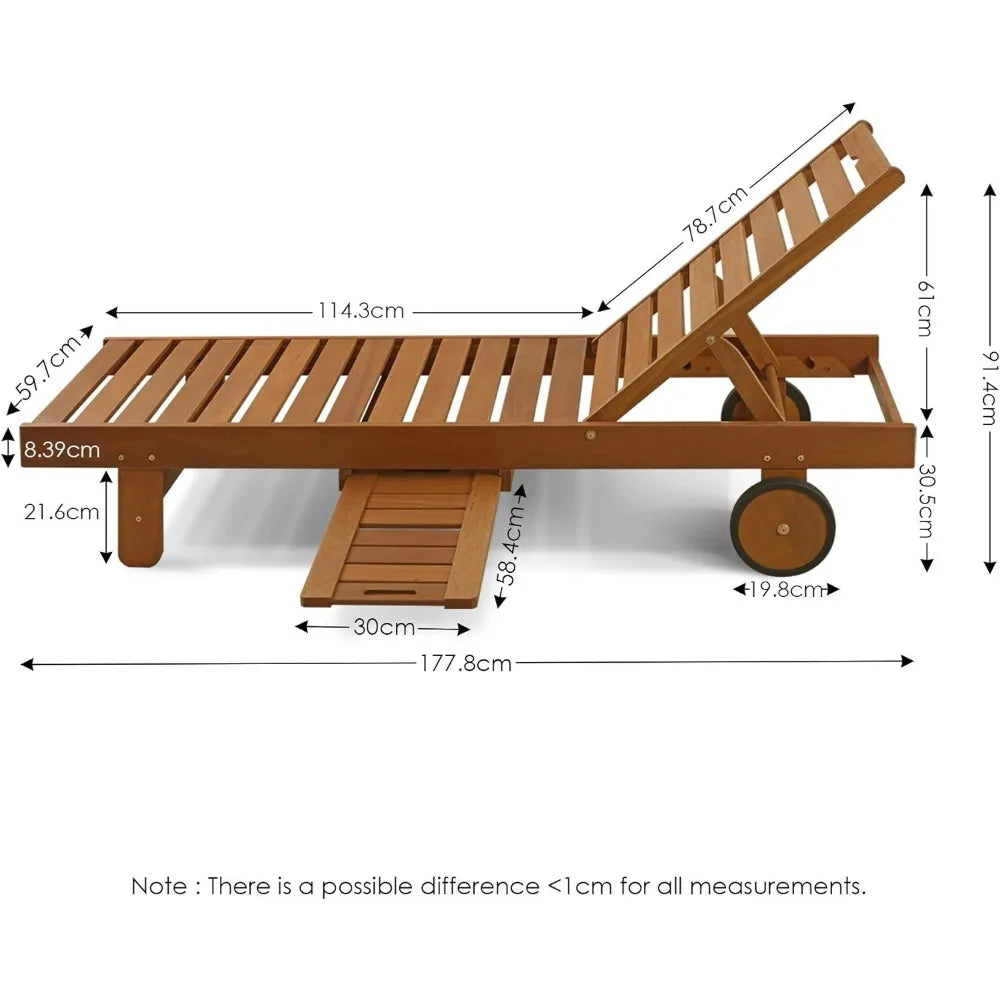 Portable Folding Chaise Lounge