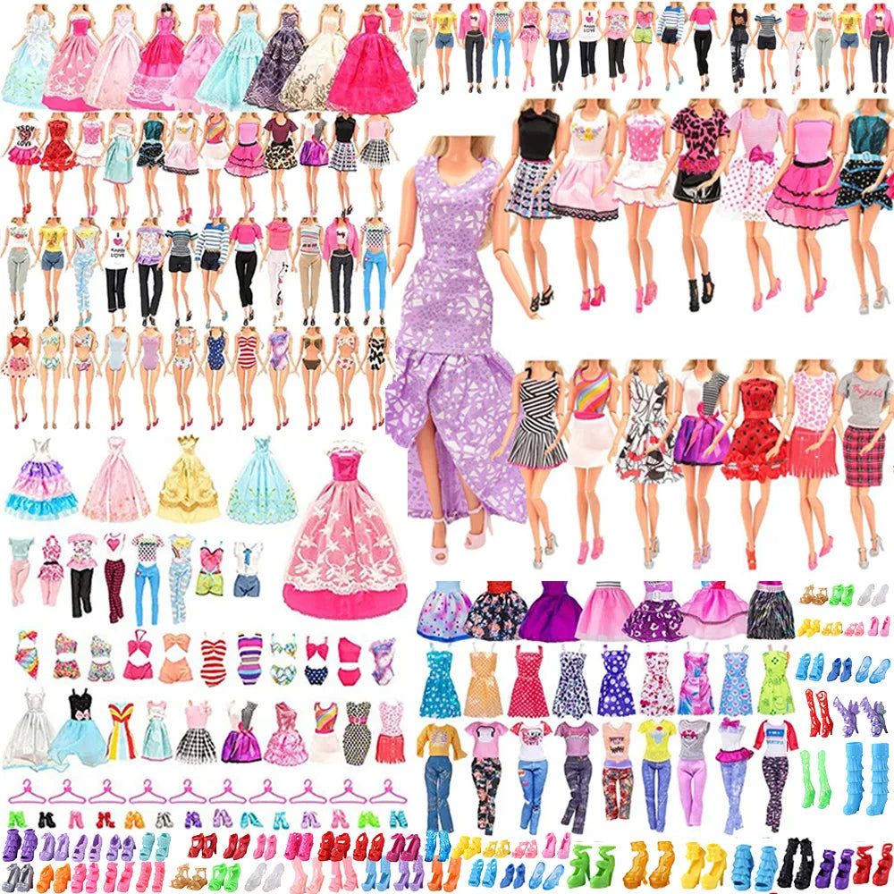 Mini Dress Up Accessories for Barbie Doll