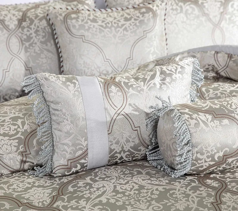 7-Piece Jacquard Comforter Set