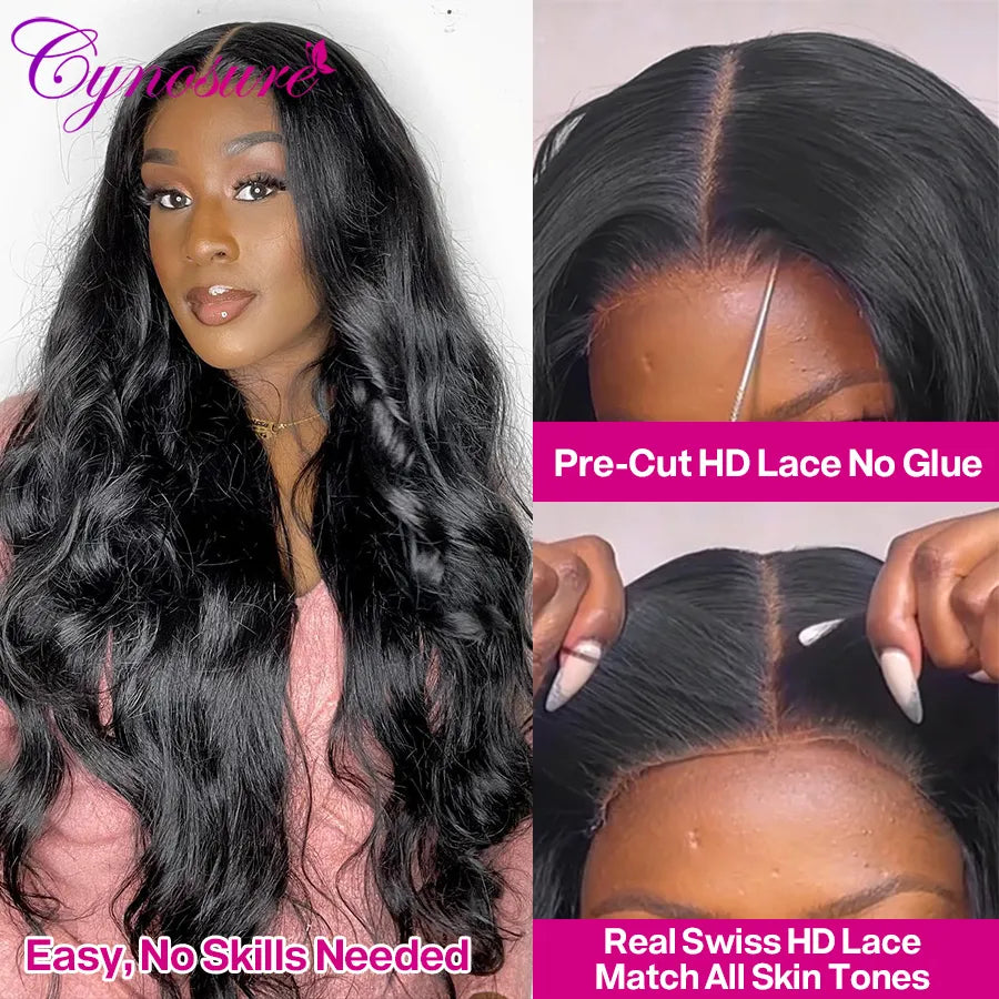Cynosure 13x6 HD Lace Frontal Preplucked Glueless Wig