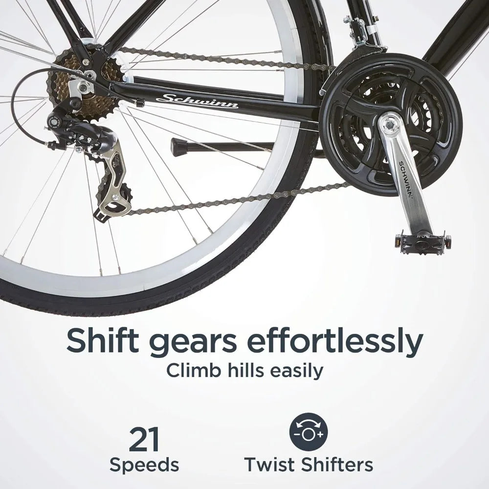 Discover Hybrid Bike, 21 Speed, 28-Inch Wheels