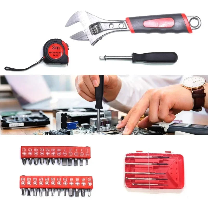799pcs Aluminum Household Hand Tools With Trolley Case