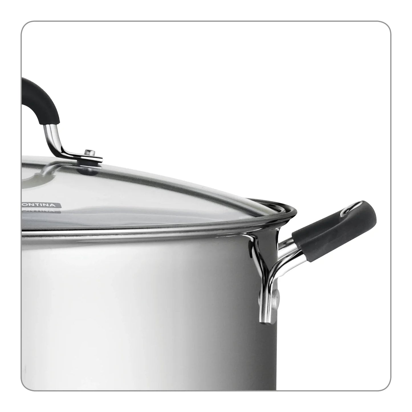 Stainless Steel Covered Stock Pot