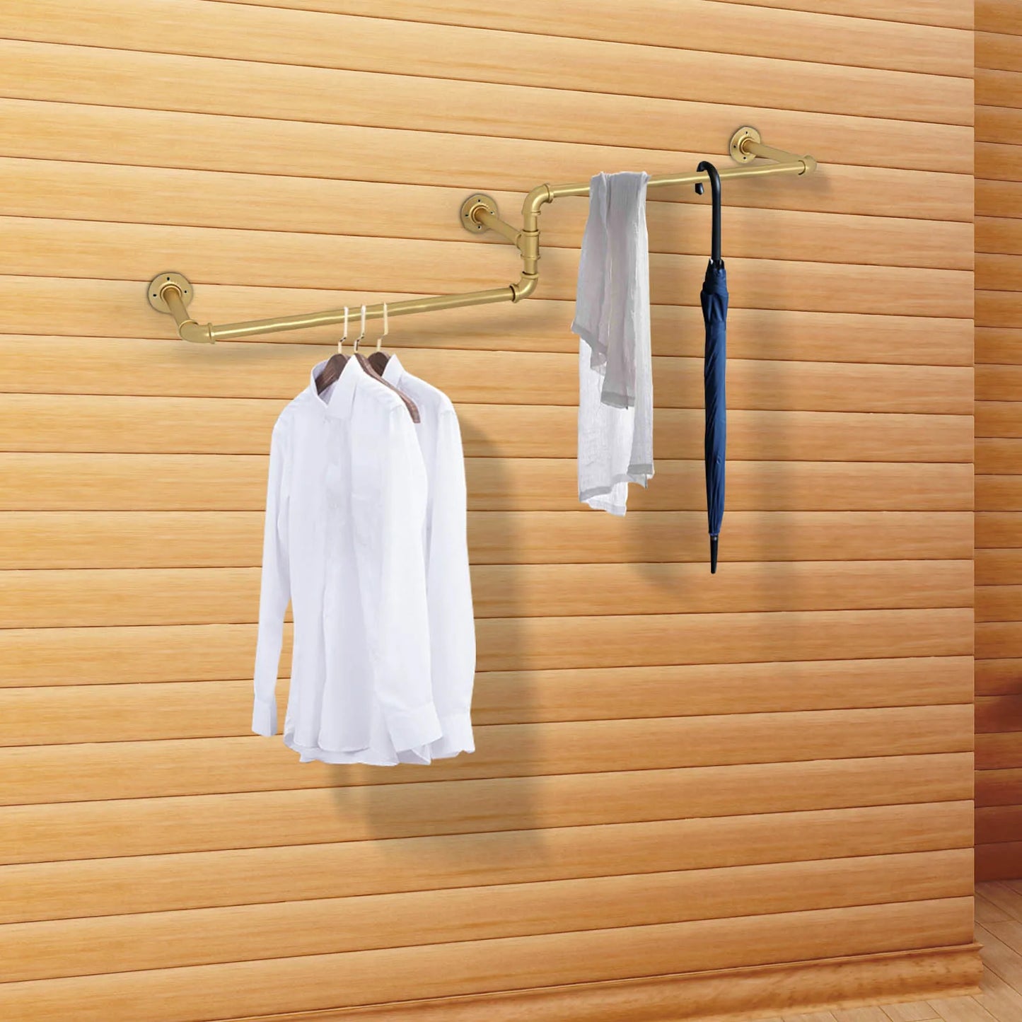 Multi-purpose Wall Mounted Clothes Rack